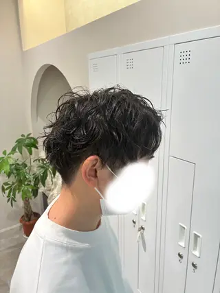 パーマ メンズ 木原 海斗のヘアスタイル