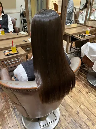 ロング 【美ボブ.艶カラー. 梅田茶屋町】midoのヘアスタイル