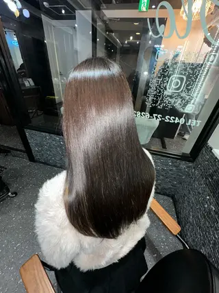 ロング パーマ 髪質改善⭐️縮毛矯正 中野⭐️Rinaのヘアスタイル