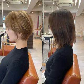 ショート JYUNESU所属・ひがし　まさし JYUNESU副代表のヘアスタイル