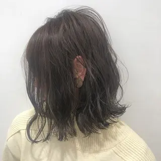 ショート カラー ヘアアレンジ 美髪矯正/透明感カラ ー🫧YUUKI🫧のヘアスタイル