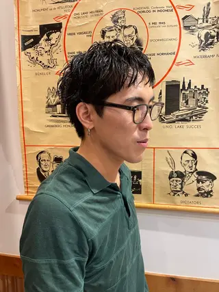 ショート SASAnagano 岩下サードゥのヘアスタイル