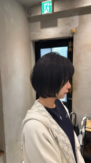 ショート ボブ/レイヤー/パー マ/新宿/KOKIのヘアスタイル