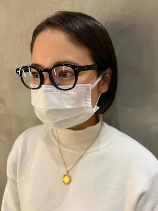 ミディアム カラー パーマ ヘアアレンジ 波巻きスパイラルパー マ/シャドウパーマ駿のヘアスタイル