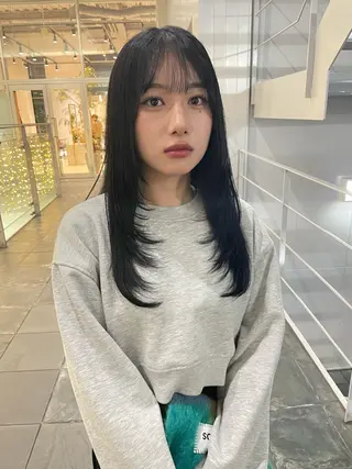 ミディアム 不破一輝/栄/矢場町 ボブ/レイヤー/艶髪のヘアスタイル