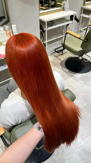 ロング カラー 新宿/ヘアカラー AiNAのヘアスタイル