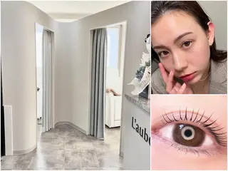 L'aube eyelashのマツエク・マツパデザイン