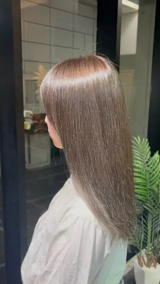 セミロング カラー ruen大分駅店 /佐藤萌音のヘアスタイル