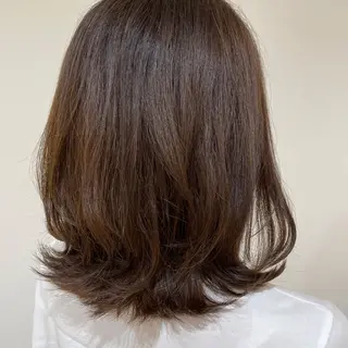 ミディアム カラー 透明感カラー/ 韓国風🌿RIKOのヘアスタイル