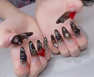 ネイル 長さだし専門店 M2　rikaのネイルデザイン