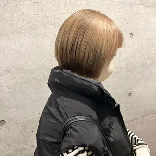ショート カラー 後藤紗英/髪質改善 /オリーブベージュのヘアスタイル