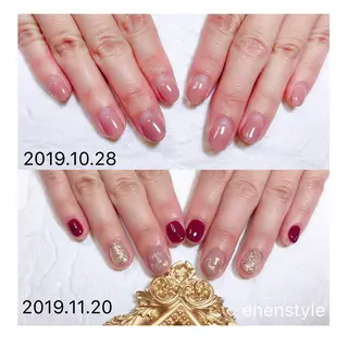 ショート ネイル 👑enen style👑のネイルデザイン