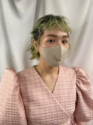 ショート 早瀬裕之 パーマのヘアスタイル