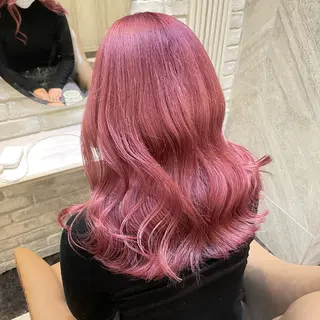 セミロング カラー ゆう🫧 透明感/ハイトーンのヘアスタイル