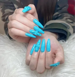 ネイル ミン ゴテゴテネイルのネイルデザイン