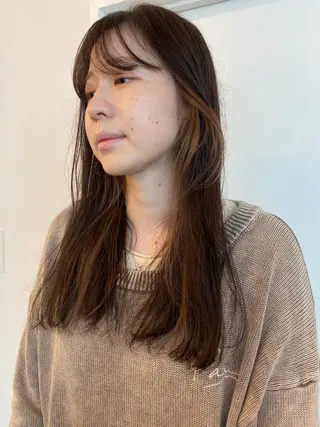 ロング カラー ichika/福岡 /透明感カラー🤎のヘアスタイル