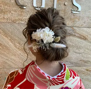 ヘアアレンジ さとう あやかのヘアスタイル