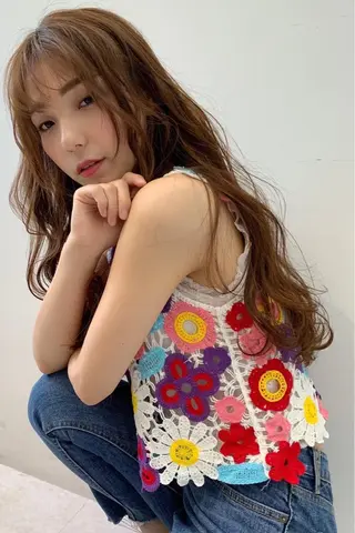 ロング カラー 阪急/箕面/髪質改善 /千夏のヘアスタイル