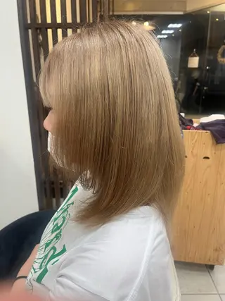 カラー たなか なおのヘアスタイル