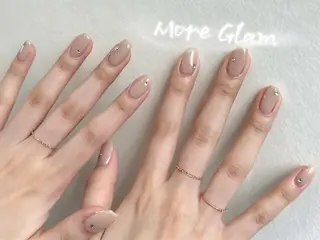 ミディアム more glam 原宿店のネイルデザイン