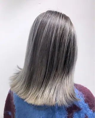 セミロング カラー 髪質改善サロンulu hair 　MAOのヘアスタイル