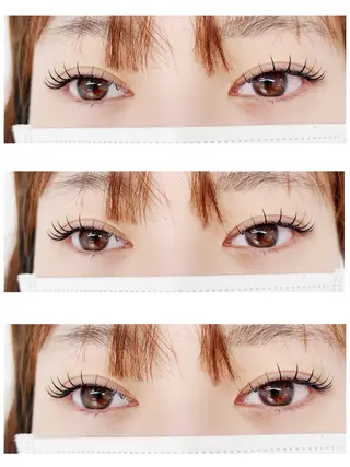 マツエク・マツパ ribbon水戸店所属・原田 美波のマツエク・マツパデザイン