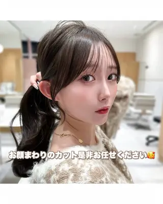 ロング カラー 🇰🇷韓国風くびれ ヘア🇰🇷中村優大のヘアスタイル