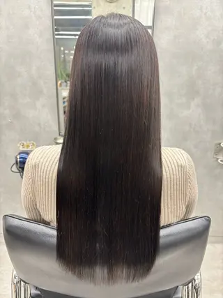 ロング カラー すぐ巻ける縮毛矯正 🍀勝倉　麗のヘアスタイル