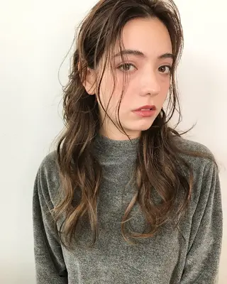 セミロング Stirmaison RYUSEIのヘアスタイル