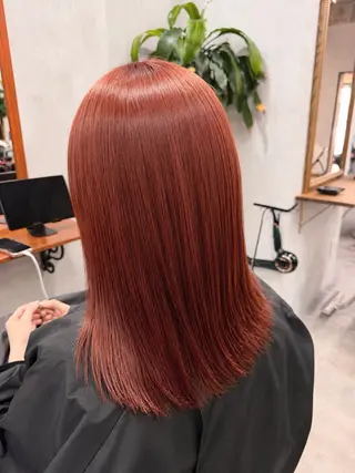 セミロング カラー C'LD Hair トモヤのヘアスタイル