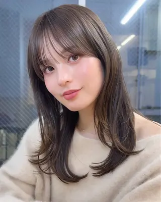 ミディアム hiromu/ レイヤー/渋谷のヘアスタイル