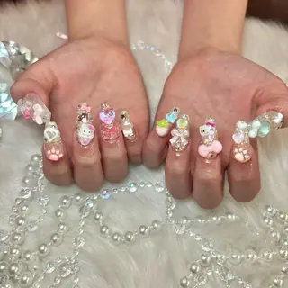 ロング mionail 八木のネイルデザイン