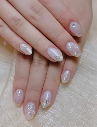 ネイル H3 Nail Tsuki🦋💙のネイルデザイン