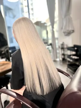 ロング カラー ヘアアレンジ 🌈インナーカラー ‘ショウマ’🌈のヘアスタイル