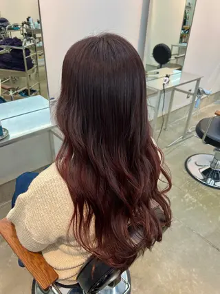 ロング Yuito/カラー/ ブリーチ/ストレートのヘアスタイル