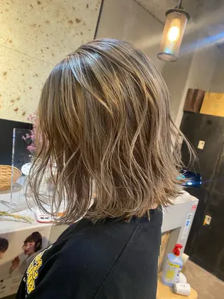 ミディアム sail hairのヘアスタイル