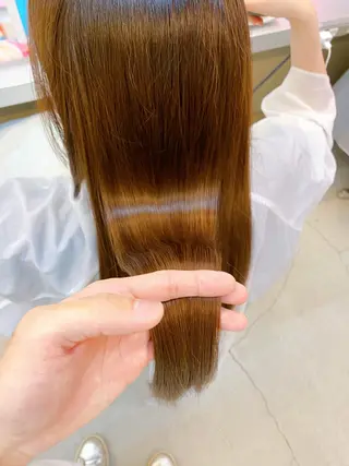 ロング 艶髪と透明感を ‼️/若林のヘアスタイル