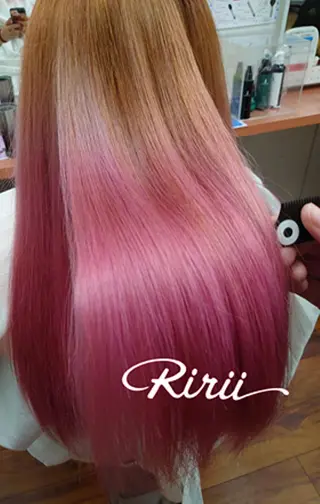 ロング カラー 工藤 和也のヘアスタイル