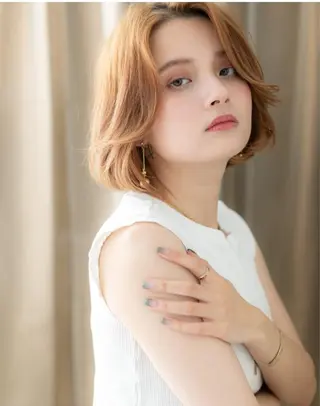 ミディアム 中野 雄介のヘアスタイル