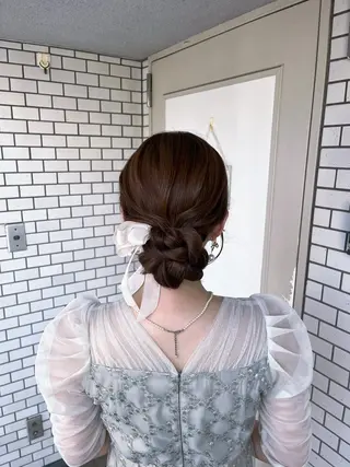 ヘアアレンジ 垢抜けヘアメイク🫧 JURI🪽のヘアスタイル