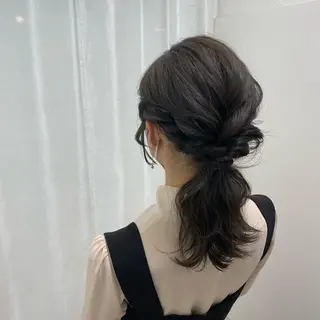 セミロング 心斎橋/ヘアセット MASAKIのヘアスタイル