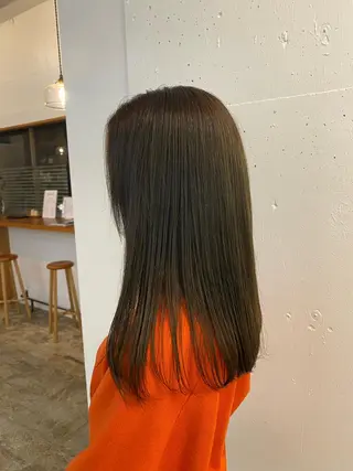 ミディアム 田口 樹理のヘアスタイル