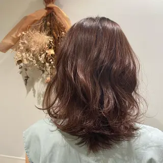 ミディアム カラー MIKU🌿 ネイル&まつげパーマのマツエク・マツパデザイン