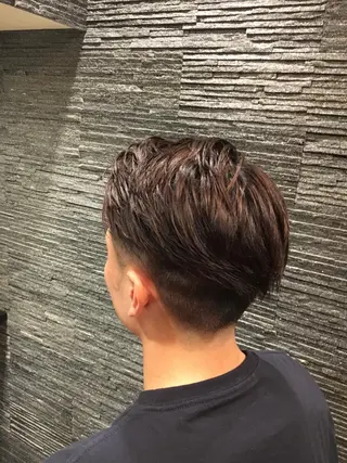 ショート メンズ 牧 颯斗のヘアスタイル