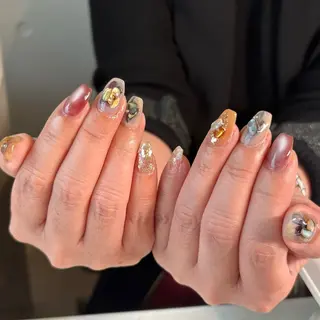 ネイル amuse ニュアンス/個性派のネイルデザイン