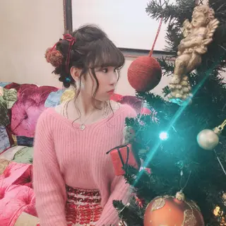 セミロング カラー ヘアアレンジ stylist 🌸 kana.のヘアスタイル