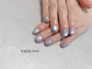 ネイル WHITE NAIL ホワイトネイルのネイルデザイン