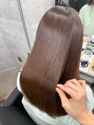 ロング 髪質改善・縮毛矯正 Taijuのヘアスタイル