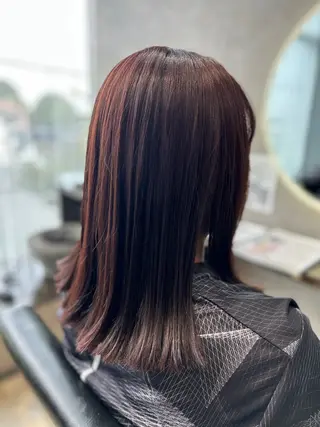 カラー 濱田 里江のヘアスタイル