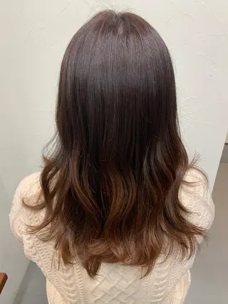 セミロング 三好 羽美のヘアスタイル